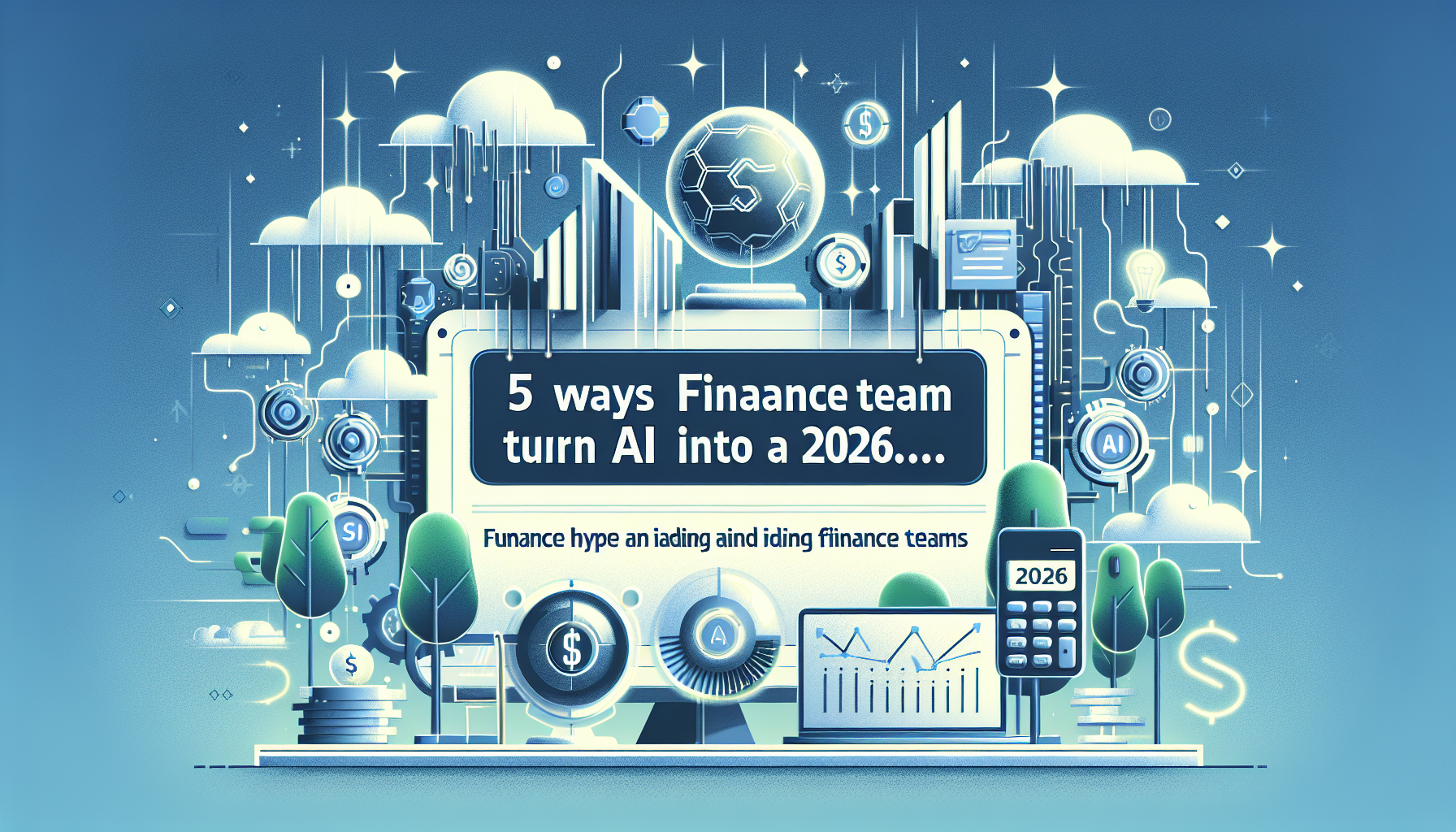 5 Ways Finance Teams Can Turn AI Hype Into a 2026 ...